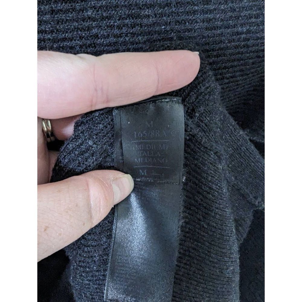 ALLSAINTS Ridley Jumper Sweater Wool Cashmere Ribbed Knit Sweater - Size M - Picture 6 of 7